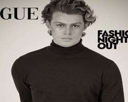 He is also a model and participated in fashion weeks.